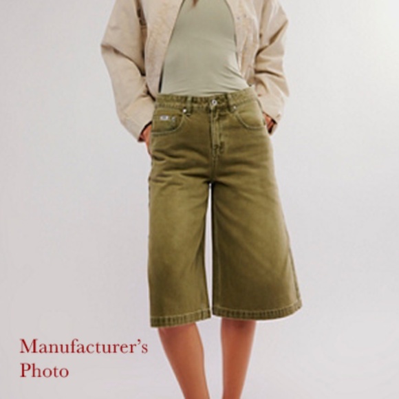 The Ragged Priest Release Shorts - Green Wash - 30 - Picture 2 of 9